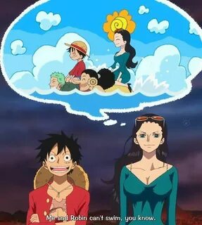 Luffy and Robin 😂 One piece funny, Anime, One piece gif