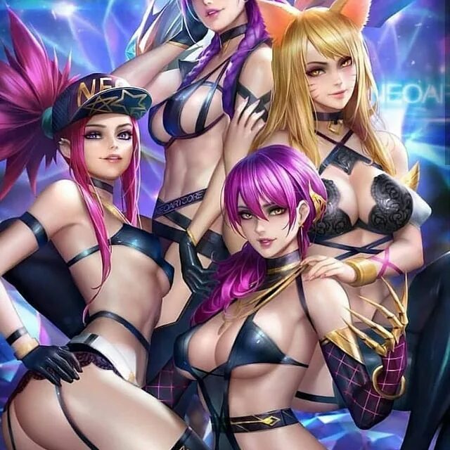 💜 K/DA 💜 💎 Ahri Akali Kai'sa Eve 💎.