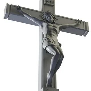 Statue jesus christ cross 3D model - TurboSquid 1396871