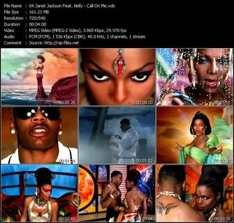 Janet Jackson Feat. Nelly - Call On Me - Скачать видео из VO
