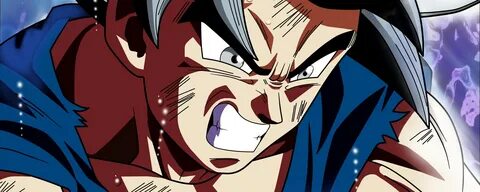 Download goku, angry face, anime, dragon ball super 2560x102