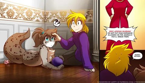 Young Kathrin and Eric by Twokinds on DeviantArt