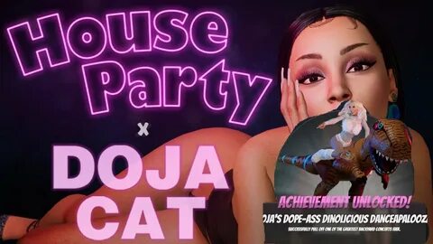 House Party The Game Update 1.0.2.2 Doja Cat Achievement Doja's Dope-Ass Dinolic