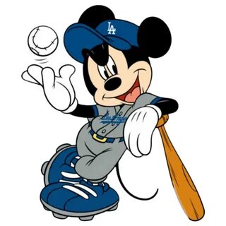 mickeymouse dodgers disney gododgers sticker by @swalker3