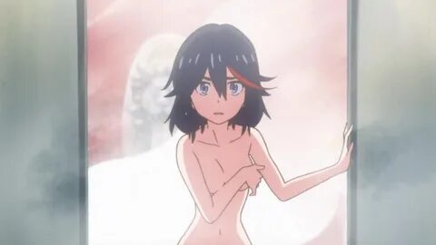 Xbooru - 10s anime bathroom breasts covering breasts ecchi h