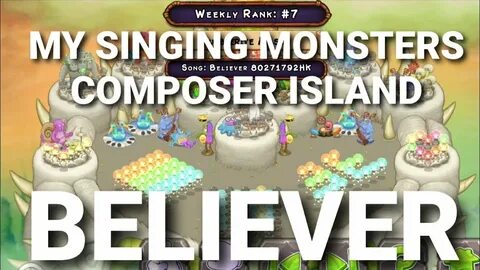 My Singing Monsters Composer island - Believer (80271792HK) 