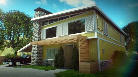 Nuketown House 3D Behance