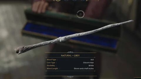 Wand customization hogwarts legacy