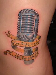 Microphone Tattoos Designs, Ideas and Meaning - Tattoos For 