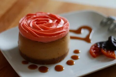 Valentine’s Day Dessert: Blood Orange & Caramel Cheesecake F