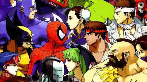 Marvel Vs Capcom Wallpaper - Фото база