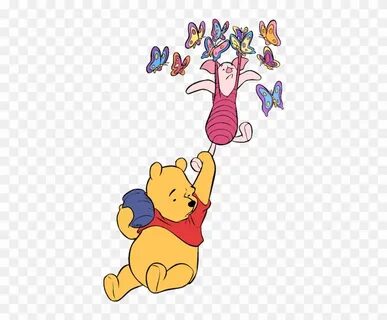 Butterfly Clipart Winnie The Pooh - Piglet - Free Transparen