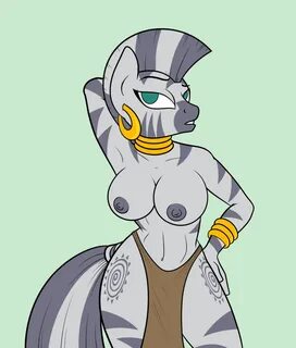 #284126 - questionable, artist:stunnerpone, zecora, zebra, a