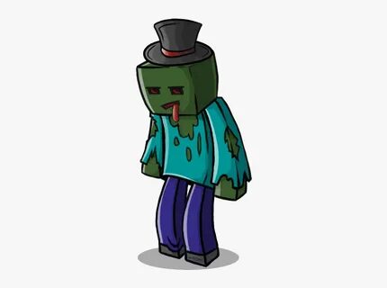 Fancy Minecraft Zombie - Esqueletos De Minecraft Animado, HD