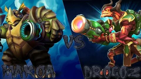 PALADINS MAKOA VS DROGOZ - YouTube