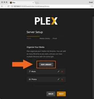 Как настроить программу Plex Media Server