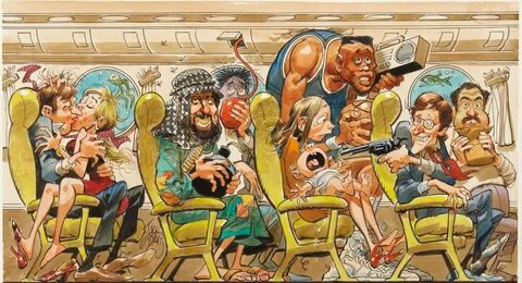 Cartoonist Jack Davis (251 работ) " Страница 2 " Картины, ху