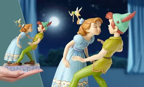 Peter Pan, Wendy & Tinker Bell Figurine by Enesco Sideshow C