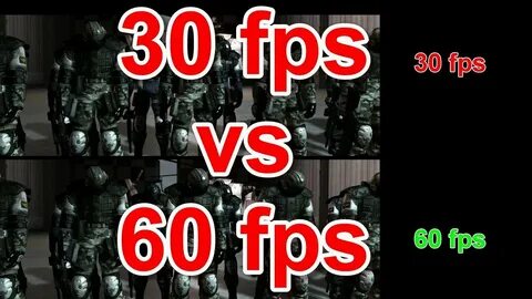 30 vs 60 fps alternate version - YouTube