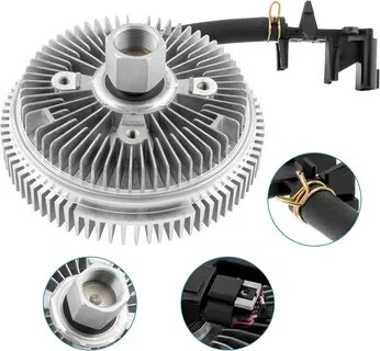 BOXI 622-001 Electric Radiator Cooling Fan Clutch with Harness Replacement ...