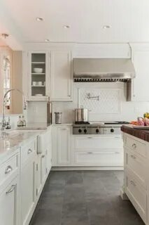 41+ Comfy White Kitchen Dark Floors Ideas White kitchen dark