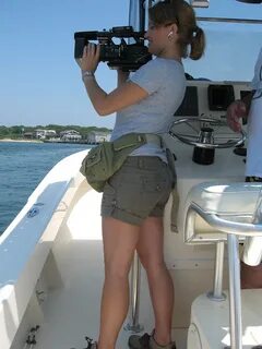 Katy Tur, Montauk Katy Tur shooting for TWC's "I Love Summ. 