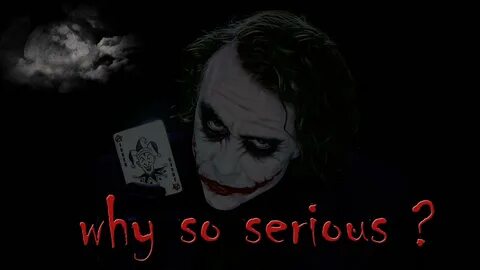 Joker Why So Serious Desktop Wallpapers - Wallpaper Cave
