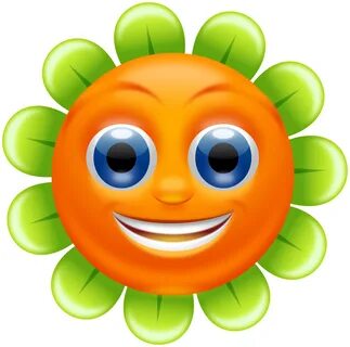 clipart smiling flower - image #9