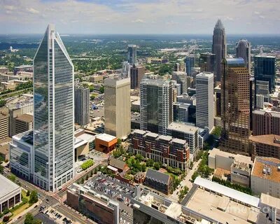 Charlotte NC in Contrast Photograph by Clear Sky Images Fine