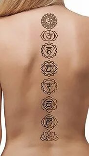 Pics Of My Favorite Geometric Tattoos Chakra tattoo, Spine t