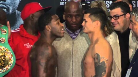 Adrien Broner and Marcos Maidana - Heated Face-Off in San An