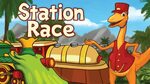 Dinosaur Train Games (Part 11)⭐ ️Dinosaur Train Station Race 