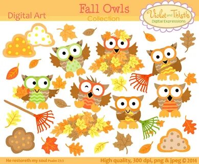 fall owls clipart - Clip Art Library