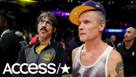 Red Hot Chili Peppers' Anthony Kiedis Flips Out At A Lakers 