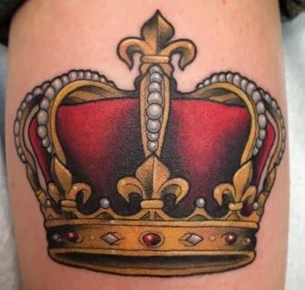 23 King Crown Tattoos With Glorious Meanings - TattoosWin Ki