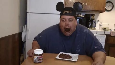 Joeysworldtour nutella eat ass
