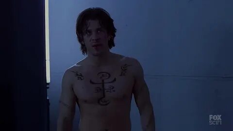 ausCAPS: Christian Kane shirtless in Angel 5-12 "You're Welc