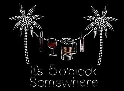 It's Wine O'clock Somewhere SVG File - All Free Script Fonts