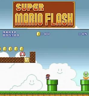 Super Mario Flash Game - TechEBlog