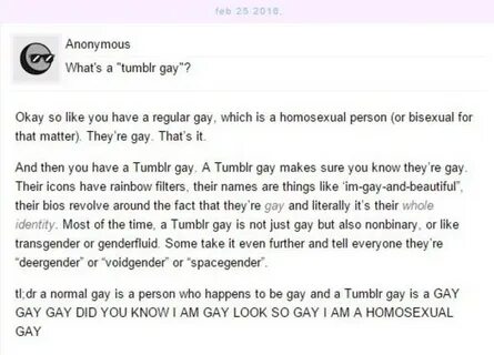 Regular Gay VS. Tumblr Gay Tumblr Know Your Meme