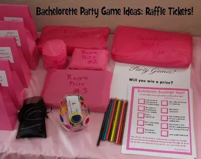 Bachelorette Party Game Ideas: Raffle Tickets - Blog My Wedd