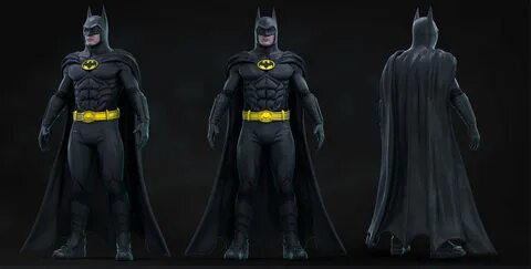 ArtStation - 1989 Michael Keaton's Batman