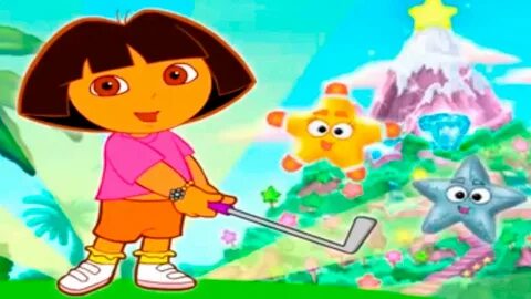 DORA THE EXPLORER - Dora's Star Mountain Mini Golf! Dora Onl