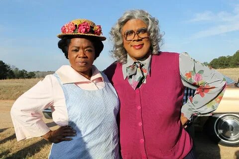 Oprah And Tyler Perry Bring Madea & Miss Sophia Together + R
