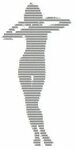ASCII Art Girls - Pictures of Women and Ladies made of Text 