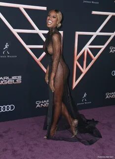 Leaked Laverne Cox Posing Sexy In See Through