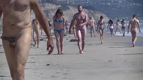 Spy Cam Dude: Nude beach boners!
