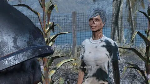 FO4 - Holly Flirting With Sole Survivor - YouTube