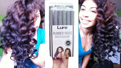 Big Flexi Rod Curls Tutorial - YouTube