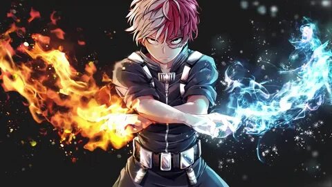 Shoto Todoroki - Boku No Hero Academia - живые обои - Deskto